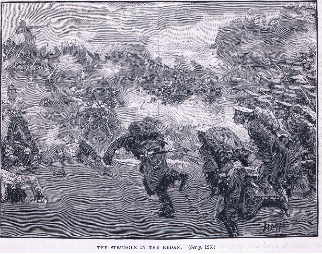 Der Kampf im Malakoff 1855 n. Chr. von Henry Marriott Paget