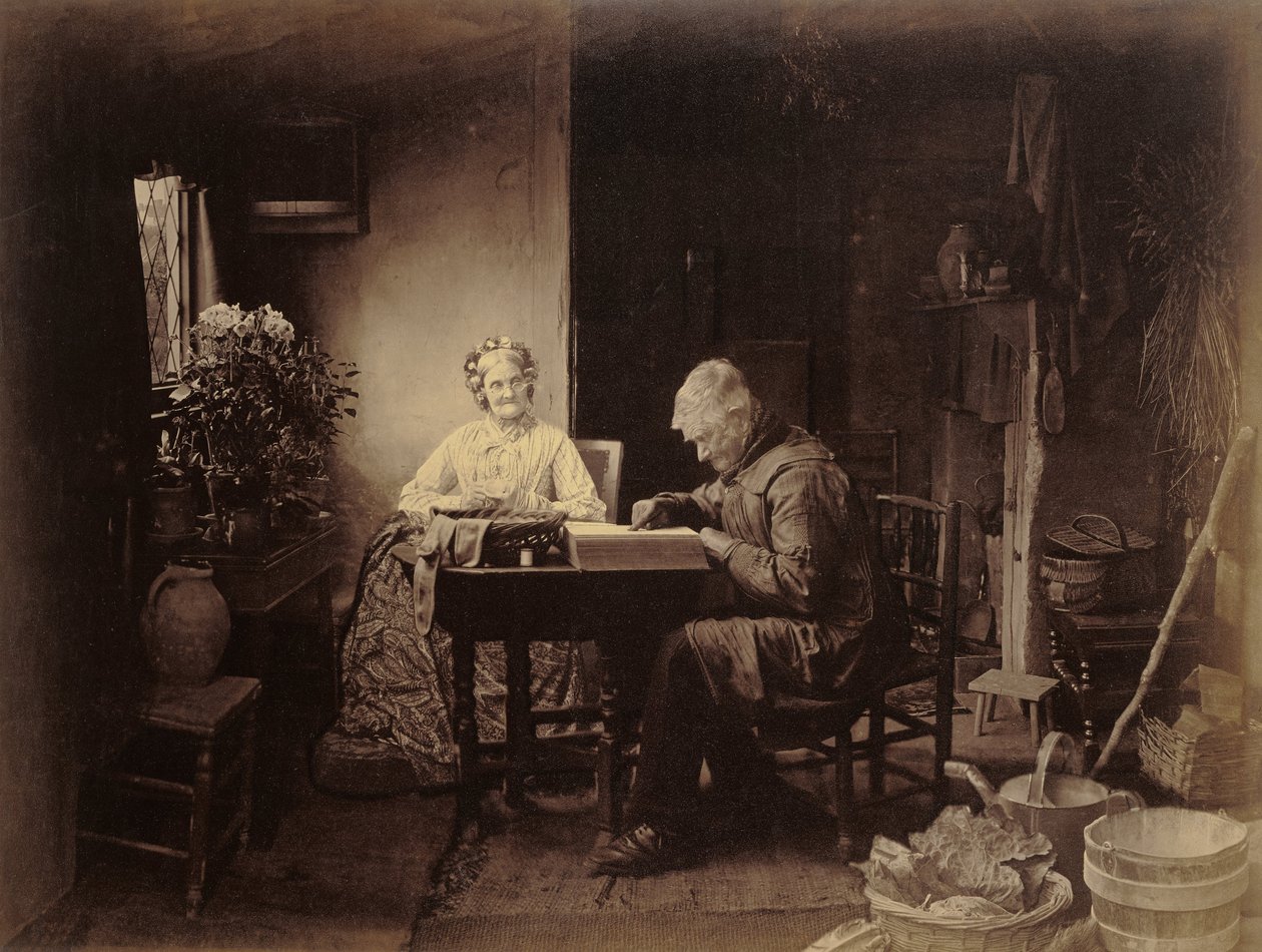 Wenn die Tagesarbeit erledigt ist von Henry Peach Robinson