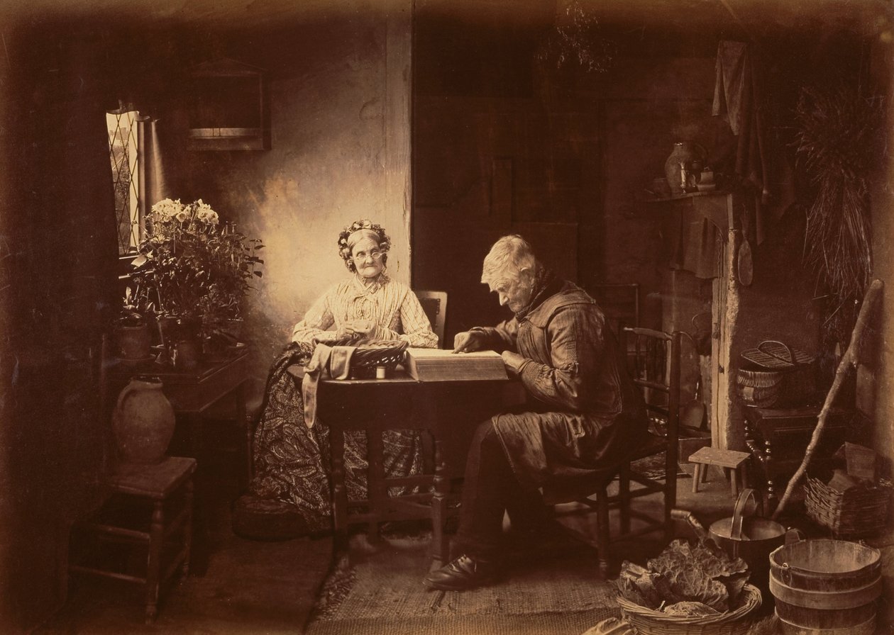 Wenn die Tagesarbeit erledigt ist von Henry Peach Robinson