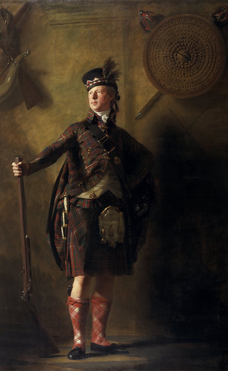 Colonel Alastair Ranaldson Macdonell von Glengarry (1771) von Henry Raeburn