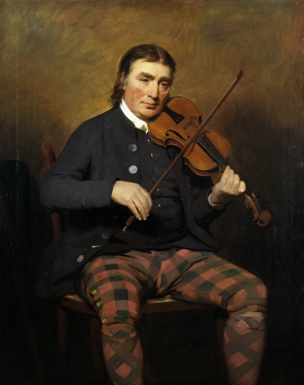 Niel Gow, 1727 von Henry Raeburn