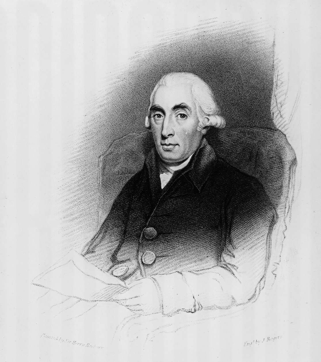 Porträt von Joseph Black (1728-99) von Henry Raeburn