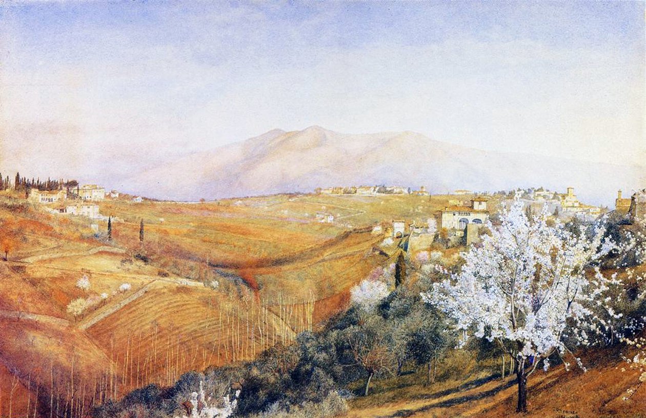 Toskana, Italien, 1886 von Henry Roderick Newman
