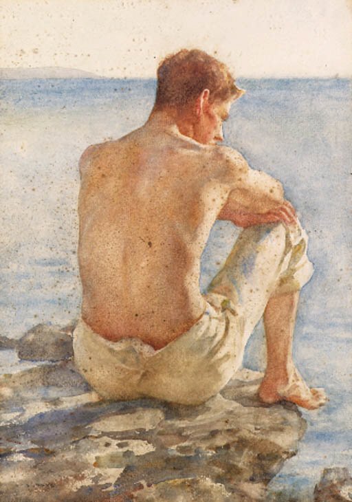 Charlie Mitchell von Henry Scott Tuke