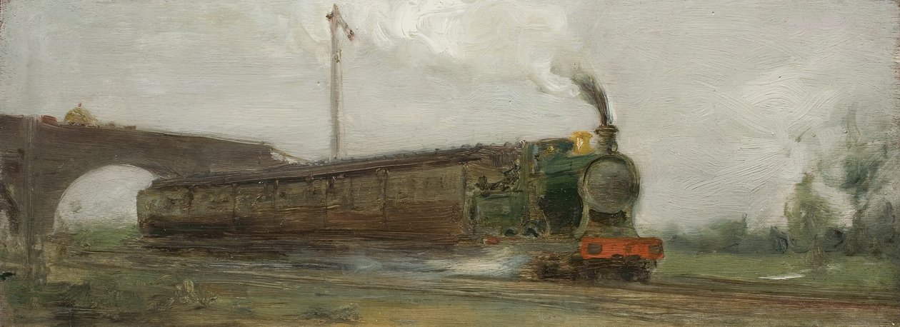 Eisenbahnzug von Henry Scott Tuke