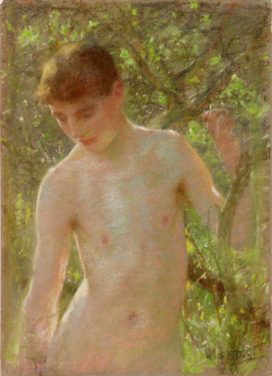 Studie eines Jungen von Henry Scott Tuke
