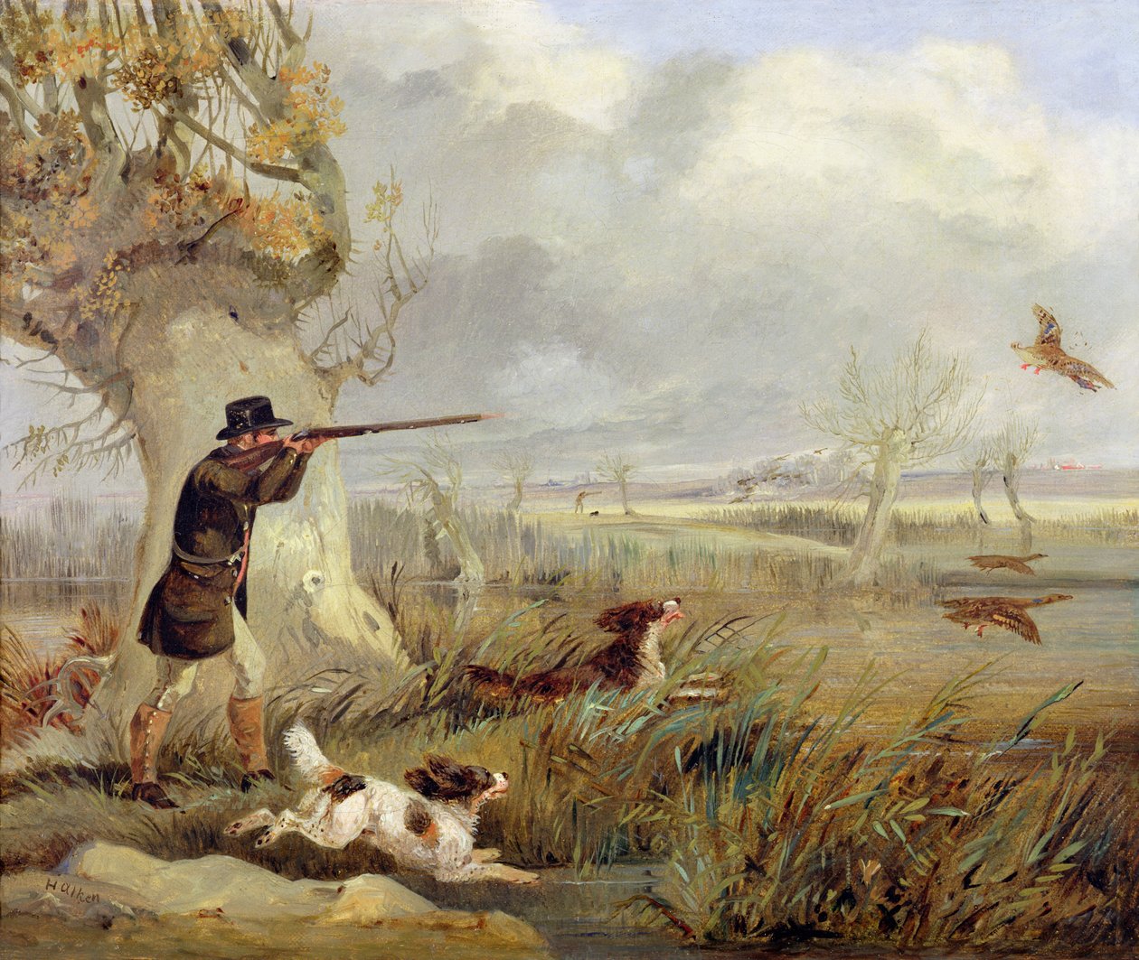 Entenjagd von Henry Thomas Alken
