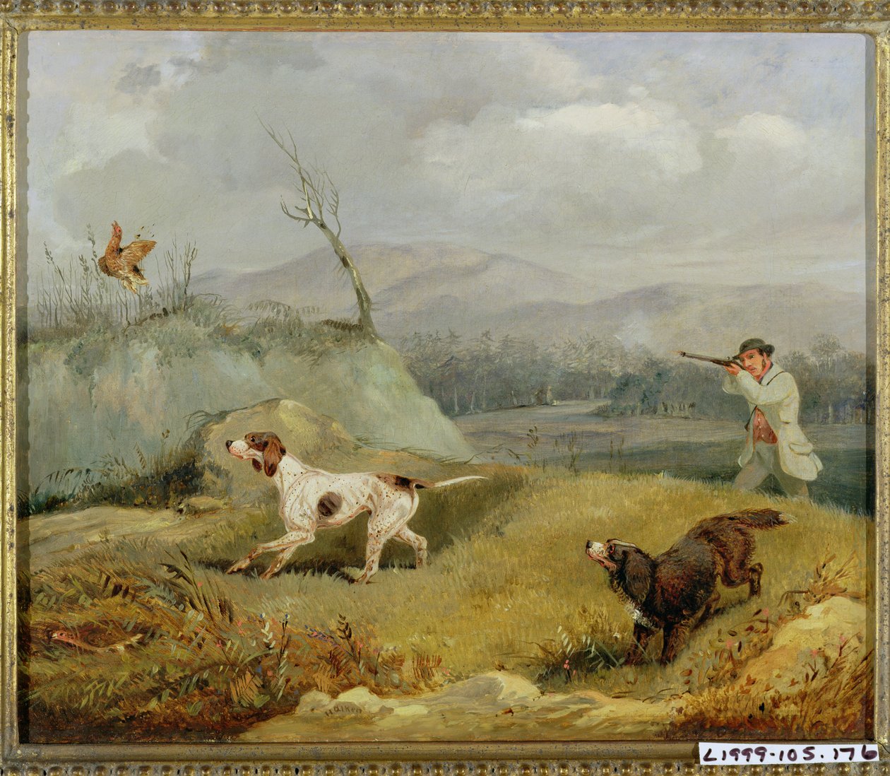 Moorhuhnjagd von Henry Thomas Alken
