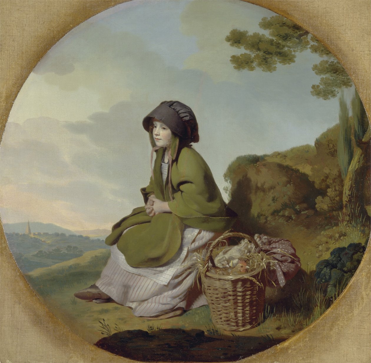 Marktmädchen (Das Silberne Zeitalter) von Henry Walton