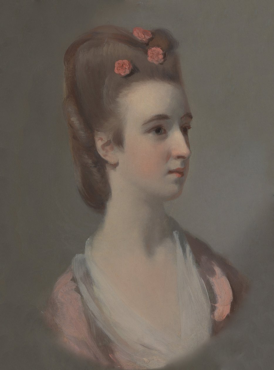 Porträt einer Frau, möglicherweise Miss Nettlethorpe von Henry Walton