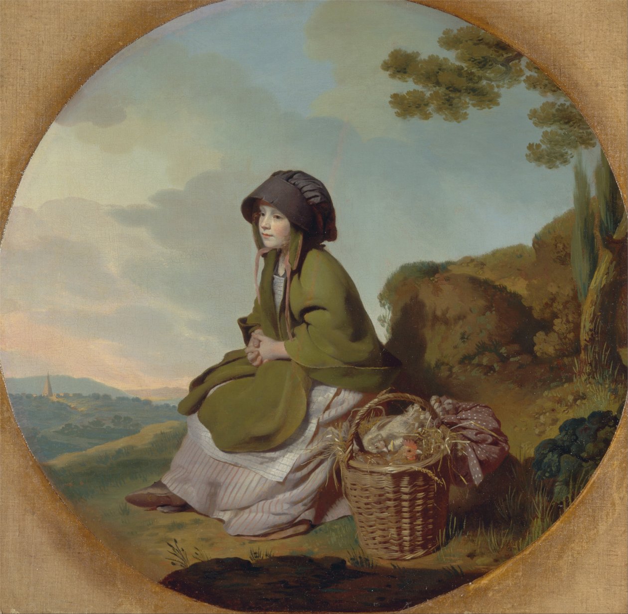 Das Marktmädchen von Henry Walton