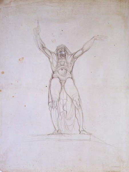 Satan von Johann Heinrich Füssli