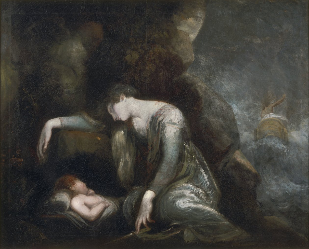 Danaë und Perseus auf Seriphos von Henry (1741 1825) Fuseli