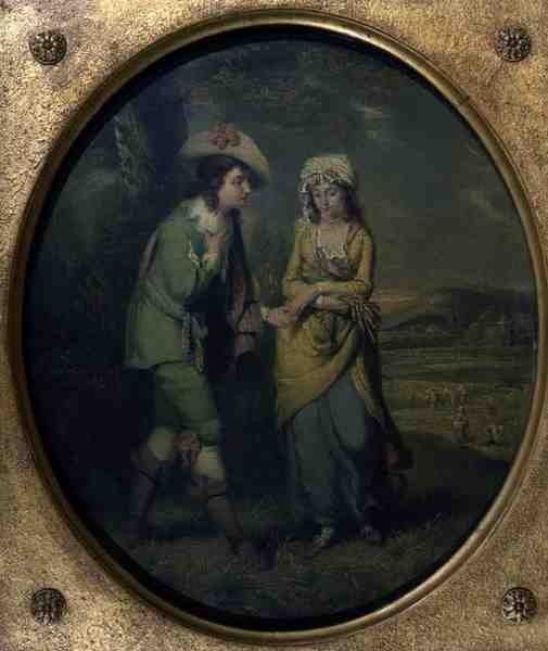 Das Werben von Henry (attr) Walton