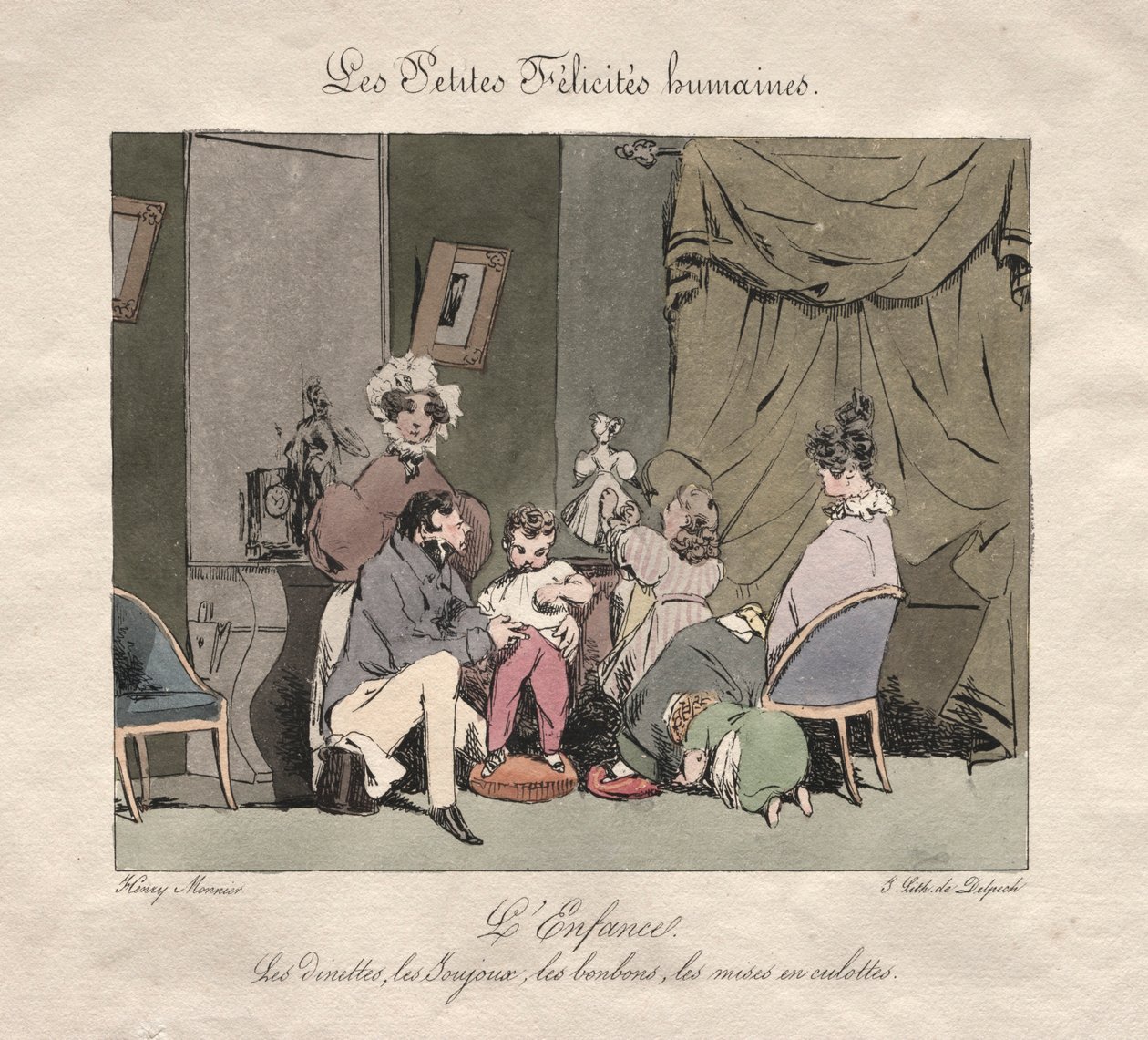 Kleine menschliche Freuden: Kindheit von Henry Bonaventure Monnier