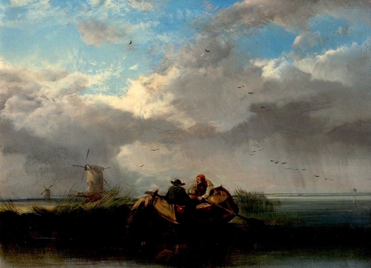 Norfolk Broads mit Booten von Henry Bright