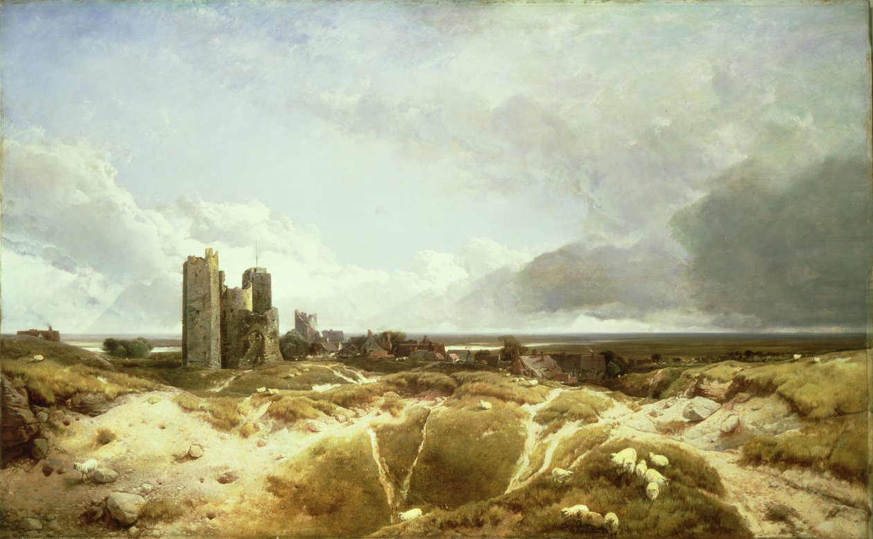 Orford Castle, 1856 von Henry Bright