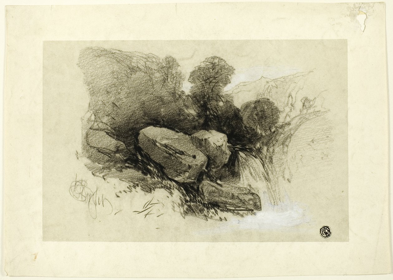 Felsige Szene von Henry Bright