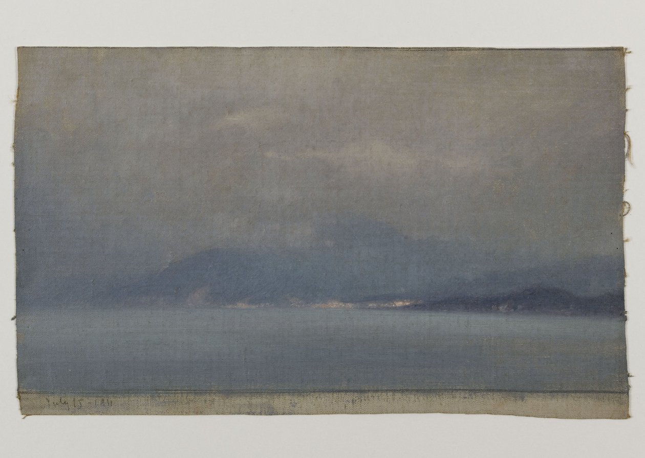 Landschaftsstudie von Henry Brokman Knudsen