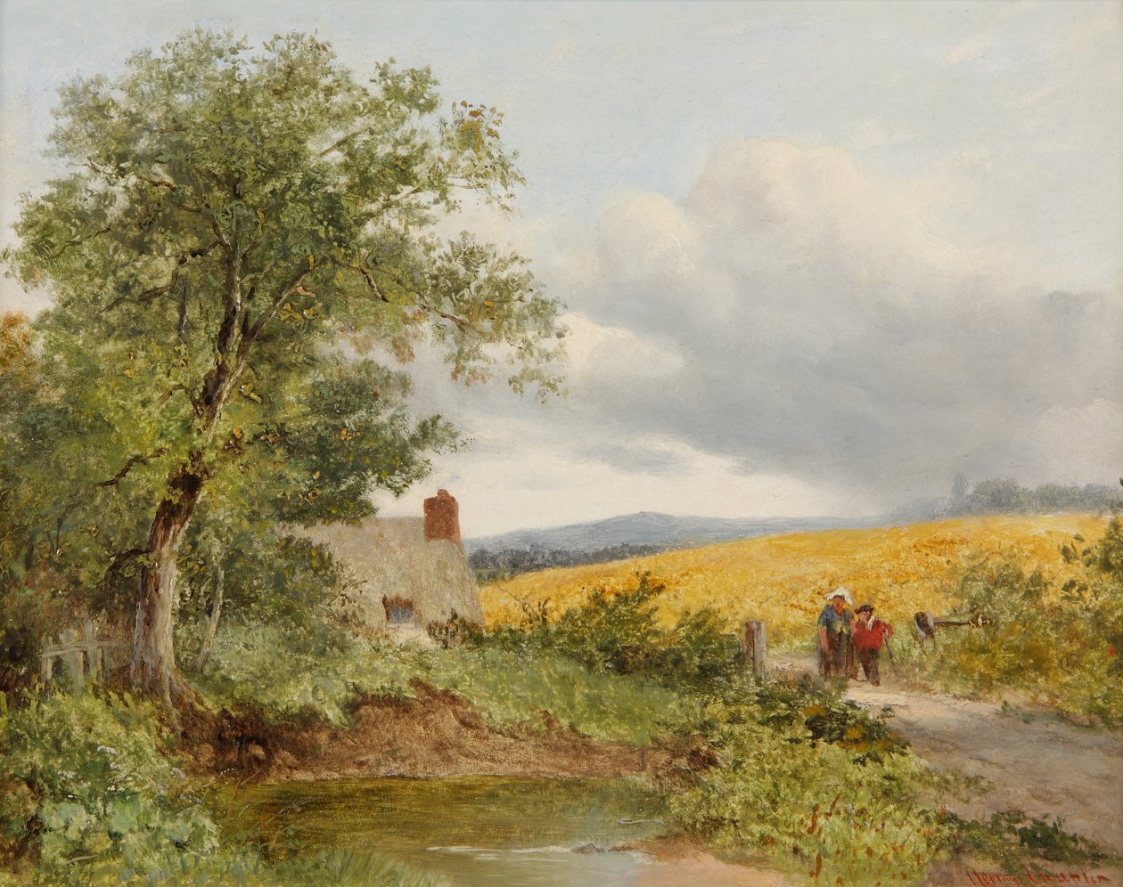 In der Nähe von Malvern, Worcestershire, 1873 von Henry Chaplin
