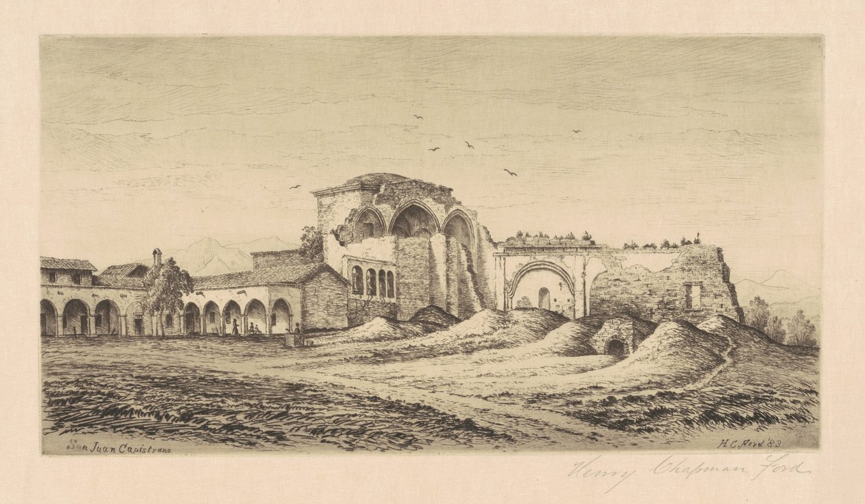 Mission San Juan Capistrano von Henry Chapman Ford