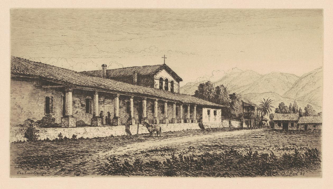 Mission San Luis Obispo von Henry Chapman Ford