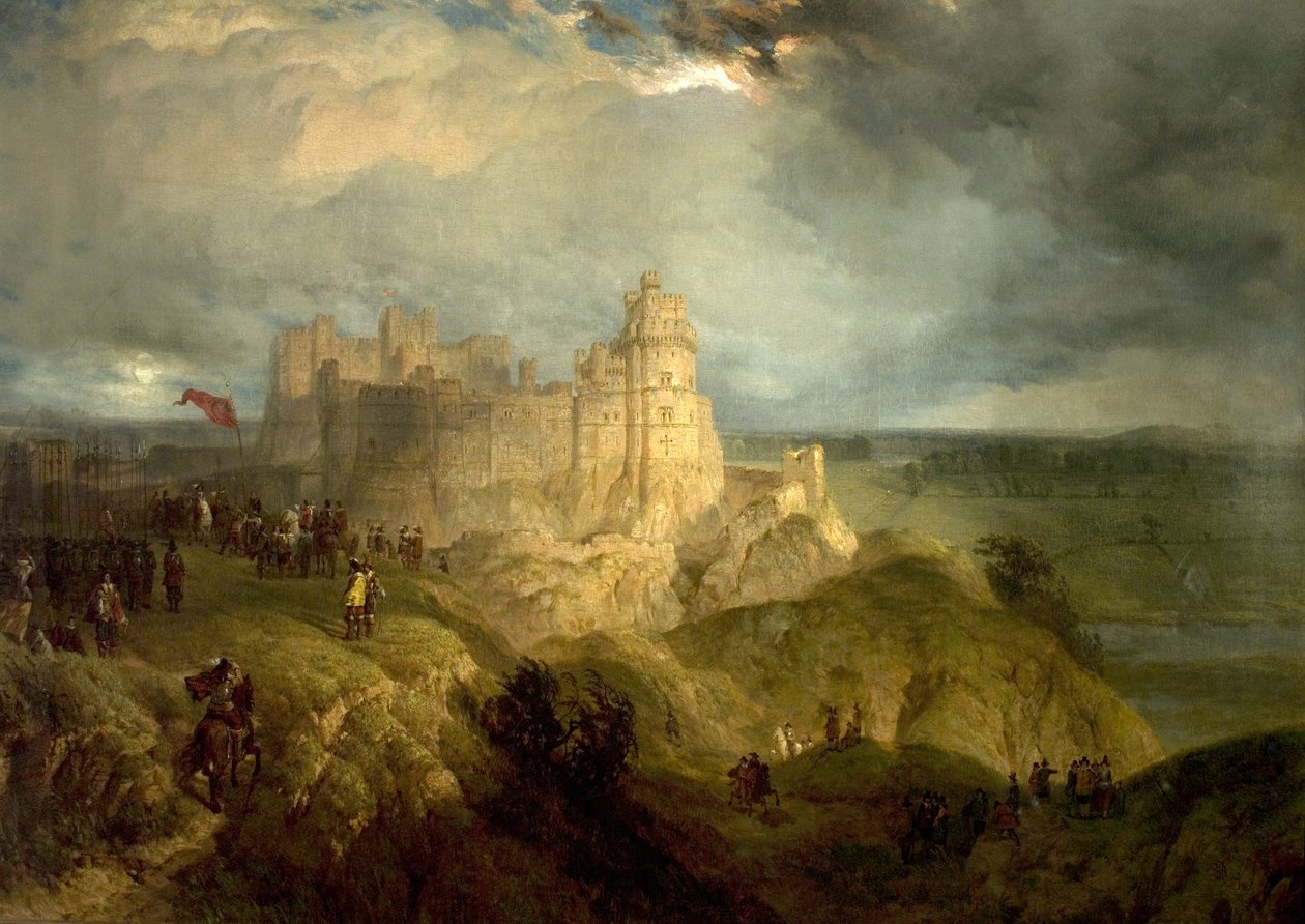 Nottingham Castle von Henry Dawson
