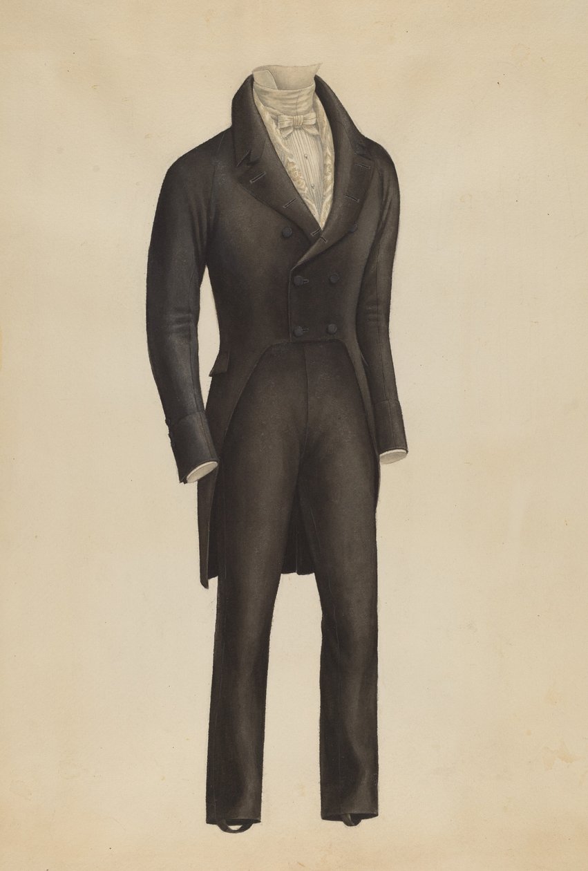 Anzug eines Mannes von Henry De Wolfe