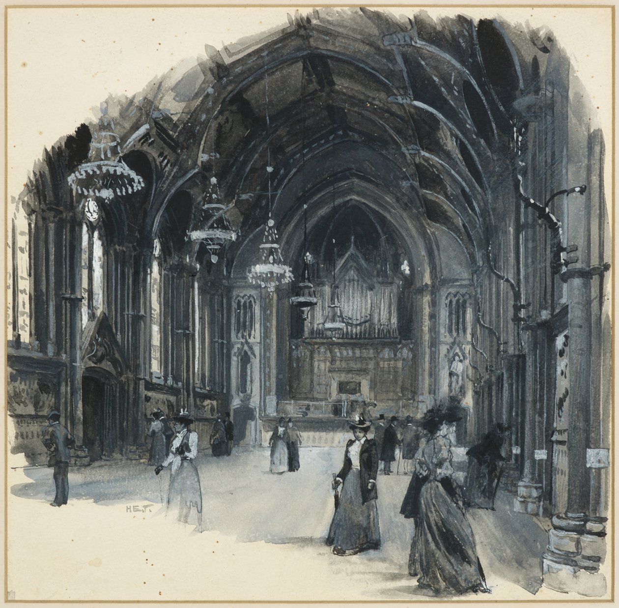 Große Halle, Rathaus von Henry Edward Tidmarsh