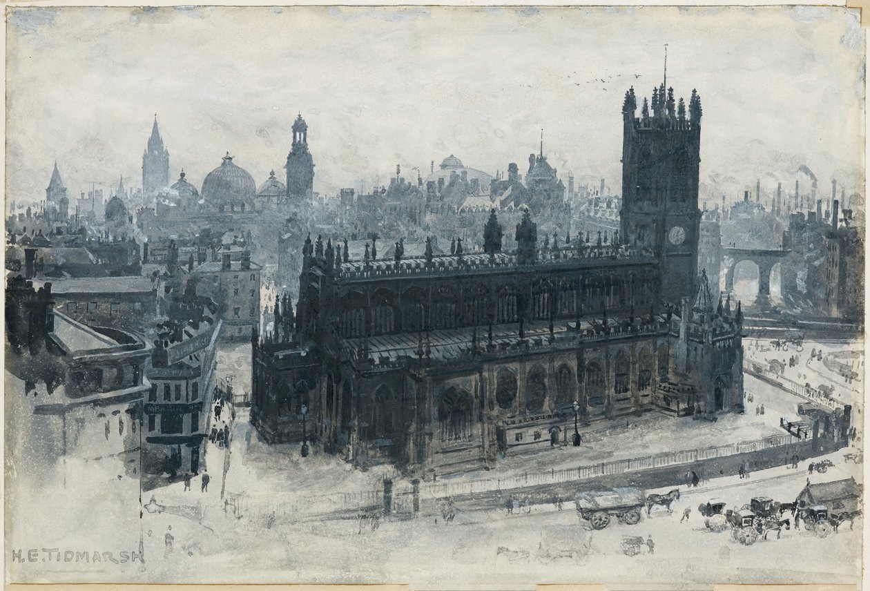 Manchester von der Grammer School von Henry Edward Tidmarsh