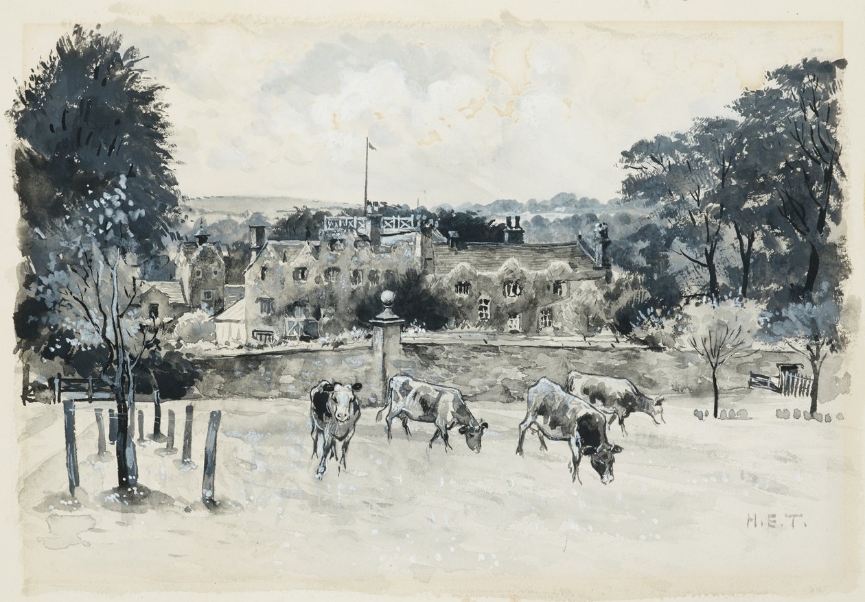 Marple Hall von Henry Edward Tidmarsh