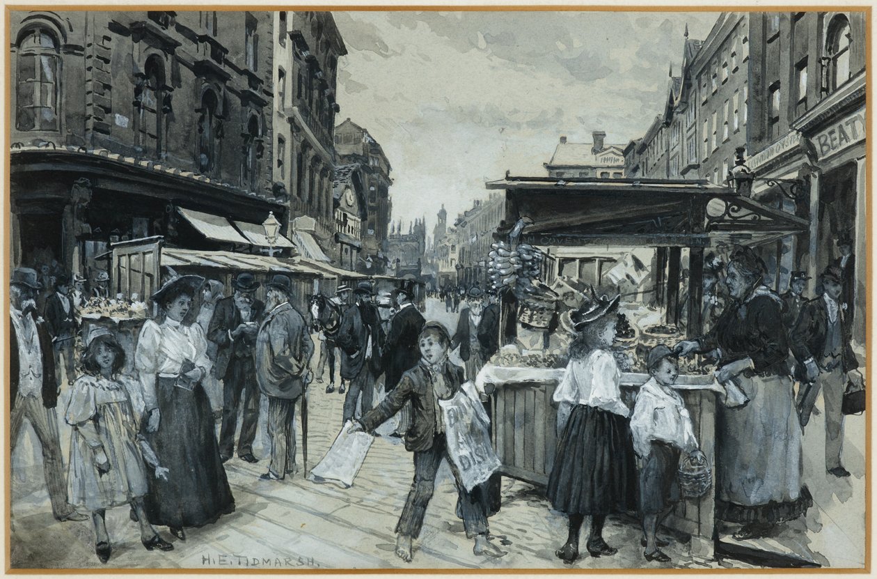 Der Alte Marktplatz von Henry Edward Tidmarsh