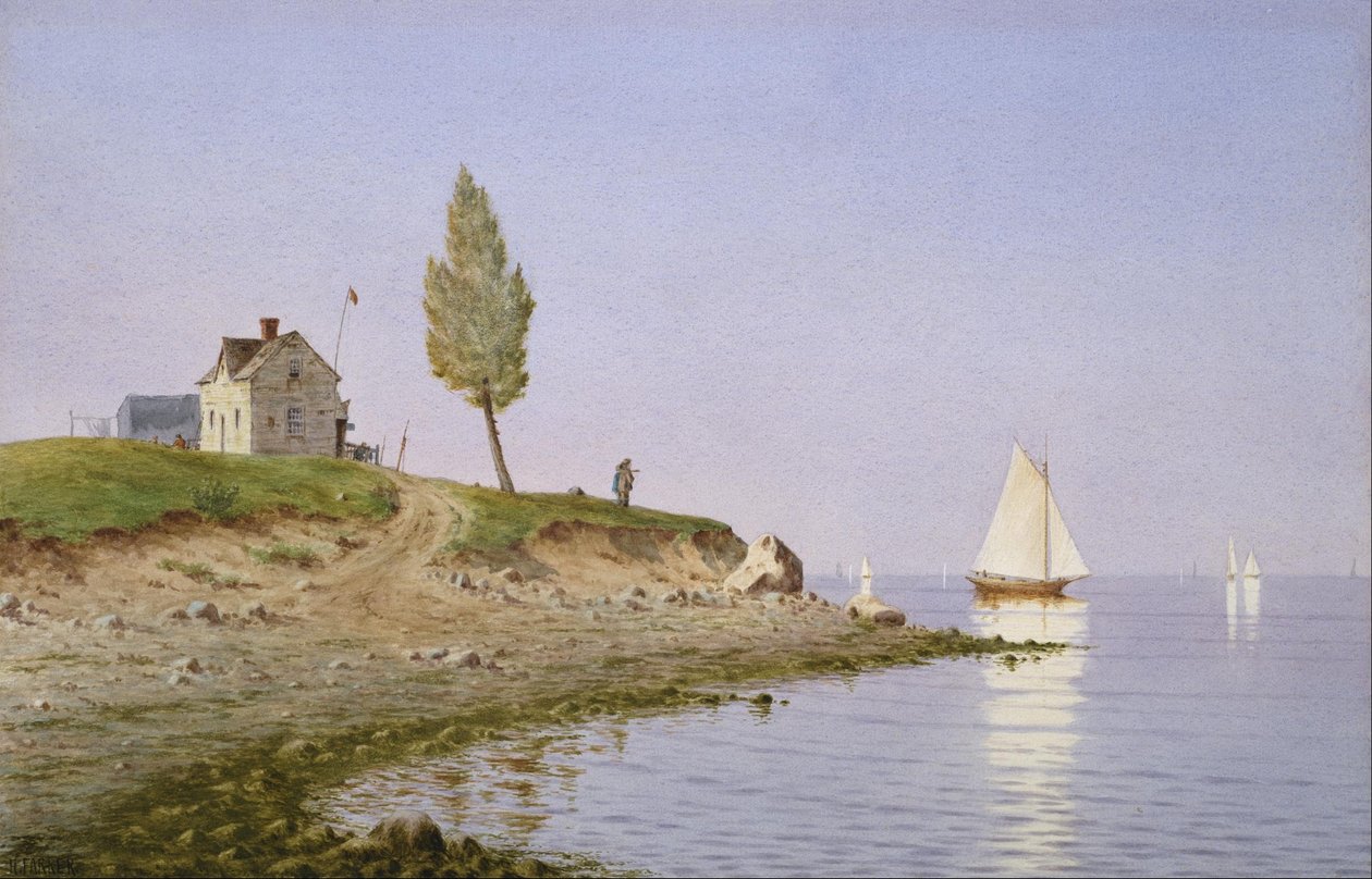 Ein ruhiger Nachmittag, Long Island von Henry Farrer