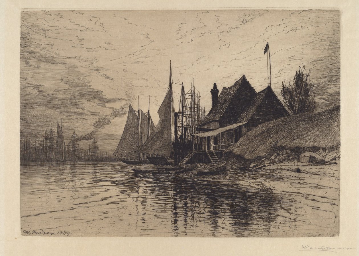 New Yorker Hafen von Henry Farrer