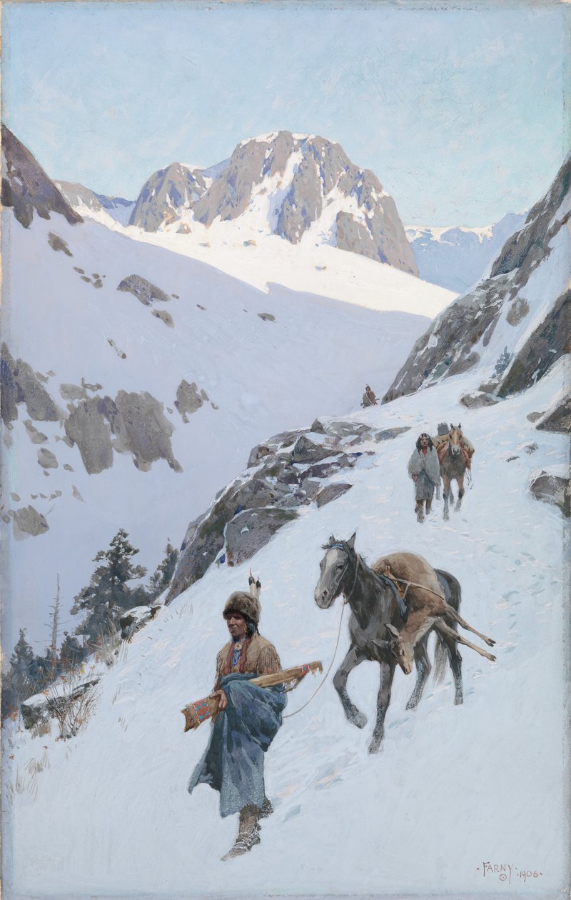 Eine erfolgreiche Jagd, 1906 von Henry Francois Farny