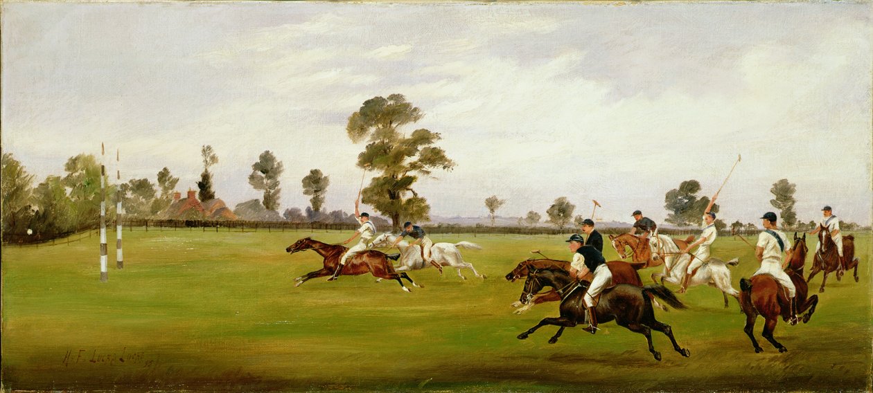 Polo, 1893 von Henry Frederick Lucas Lucas