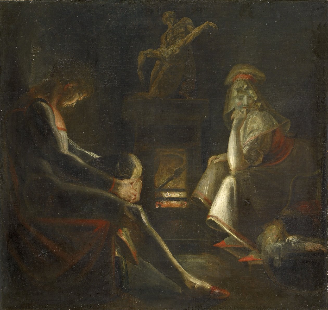Schweigen, 1786-99 von Johann Heinrich Füssli