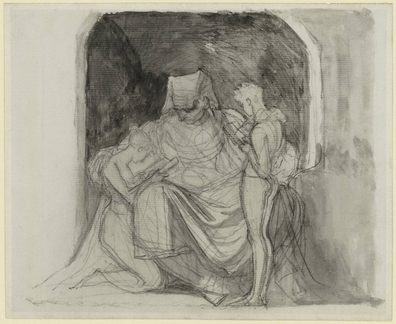Der Geist des Wissens von Johann Heinrich Füssli