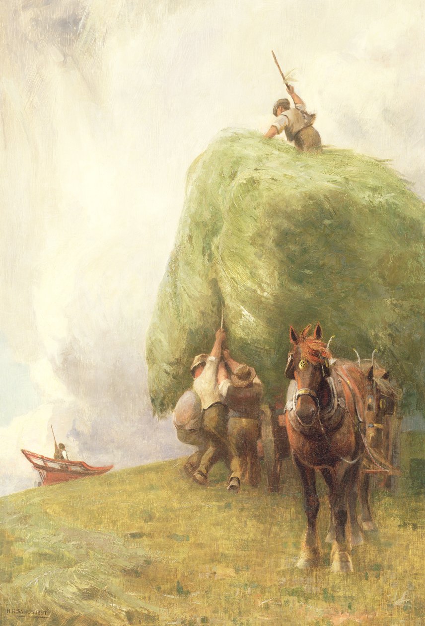 Das Einfangen des Wagens von Henry H. Sands