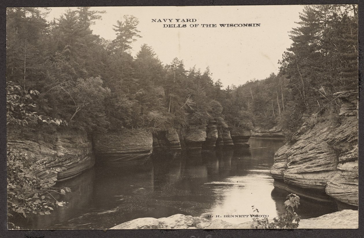 Marinewerft Dells von Wisconsin von Henry Hamilton Bennett