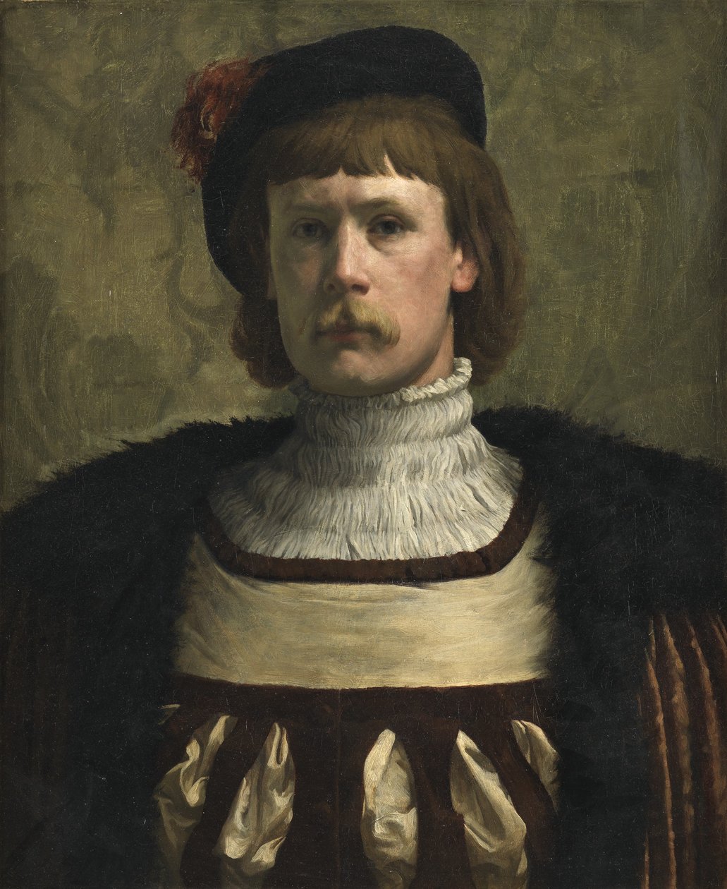 Ein englischer Adliger - 1510 von Henry Herbert La Thangue