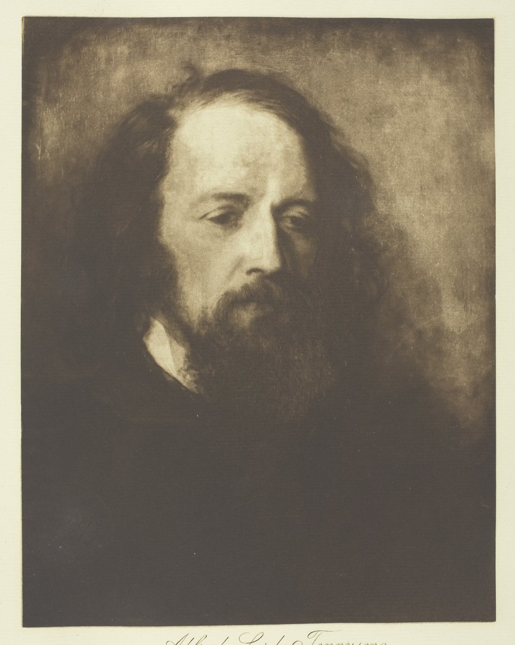 Alfred, Lord Tennyson von Henry Herschel Hay Cameron