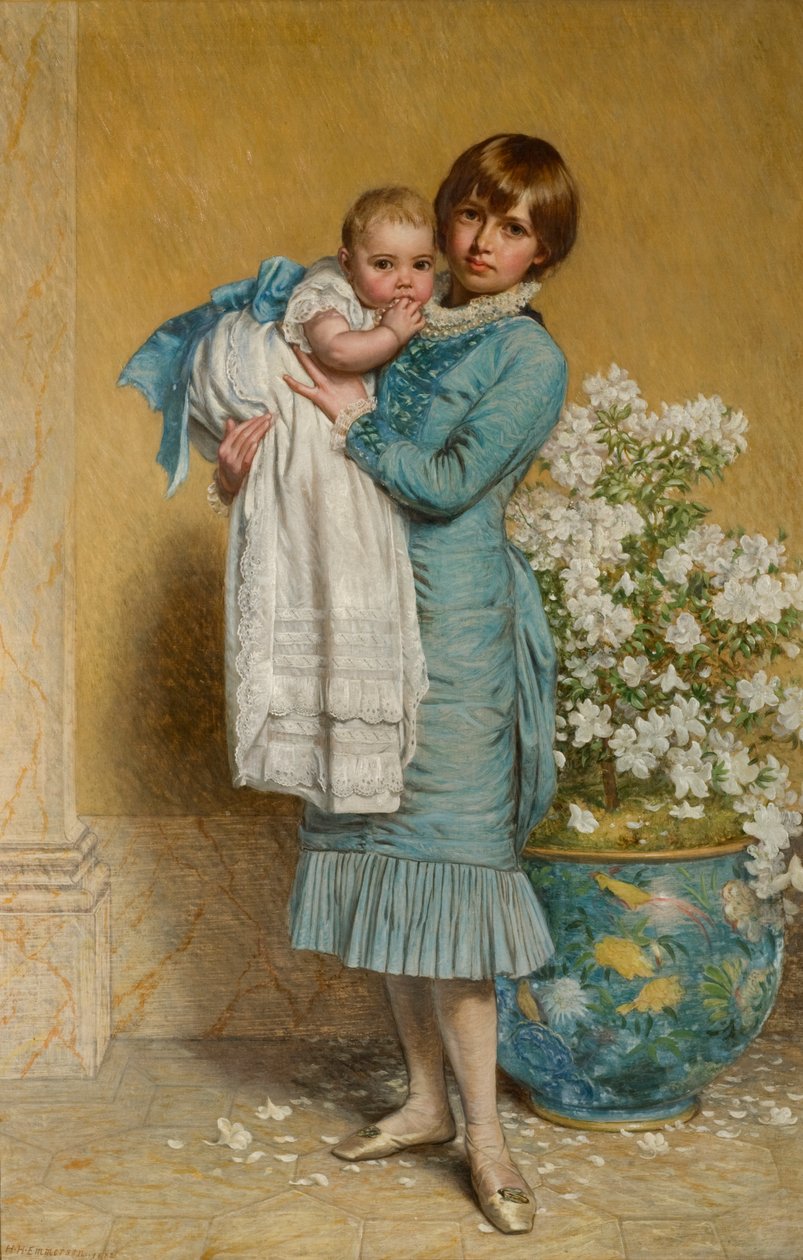 Unser Baby, 1882 von Henry Hetherington Emmerson