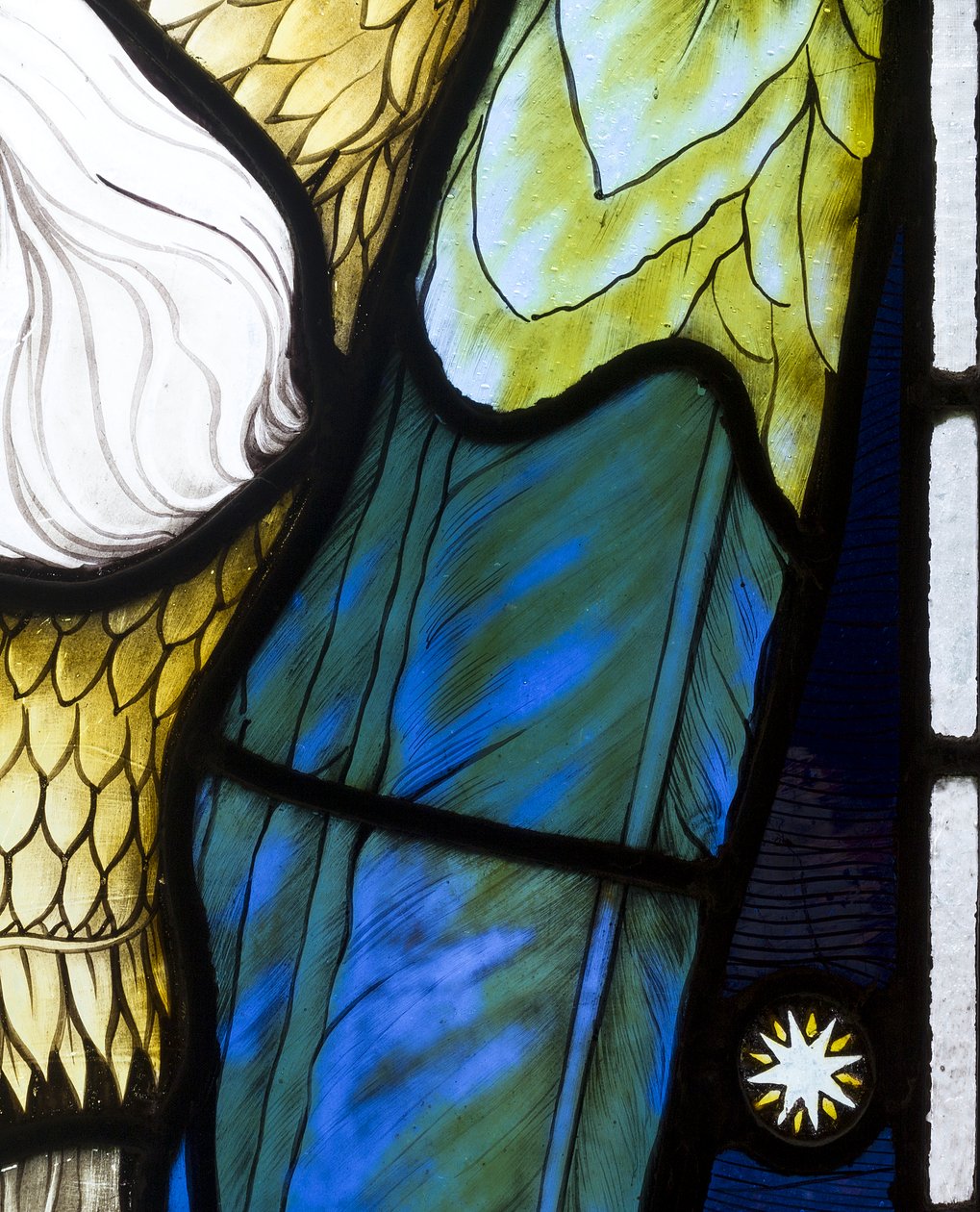 Erzengel Michael (Detail) von Henry Holiday
