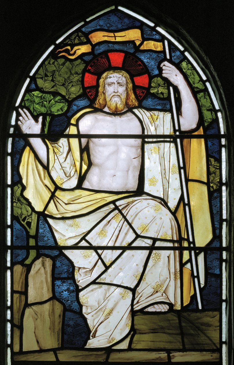 Der auferstandene Christus, ca. 1875 von Henry Holiday
