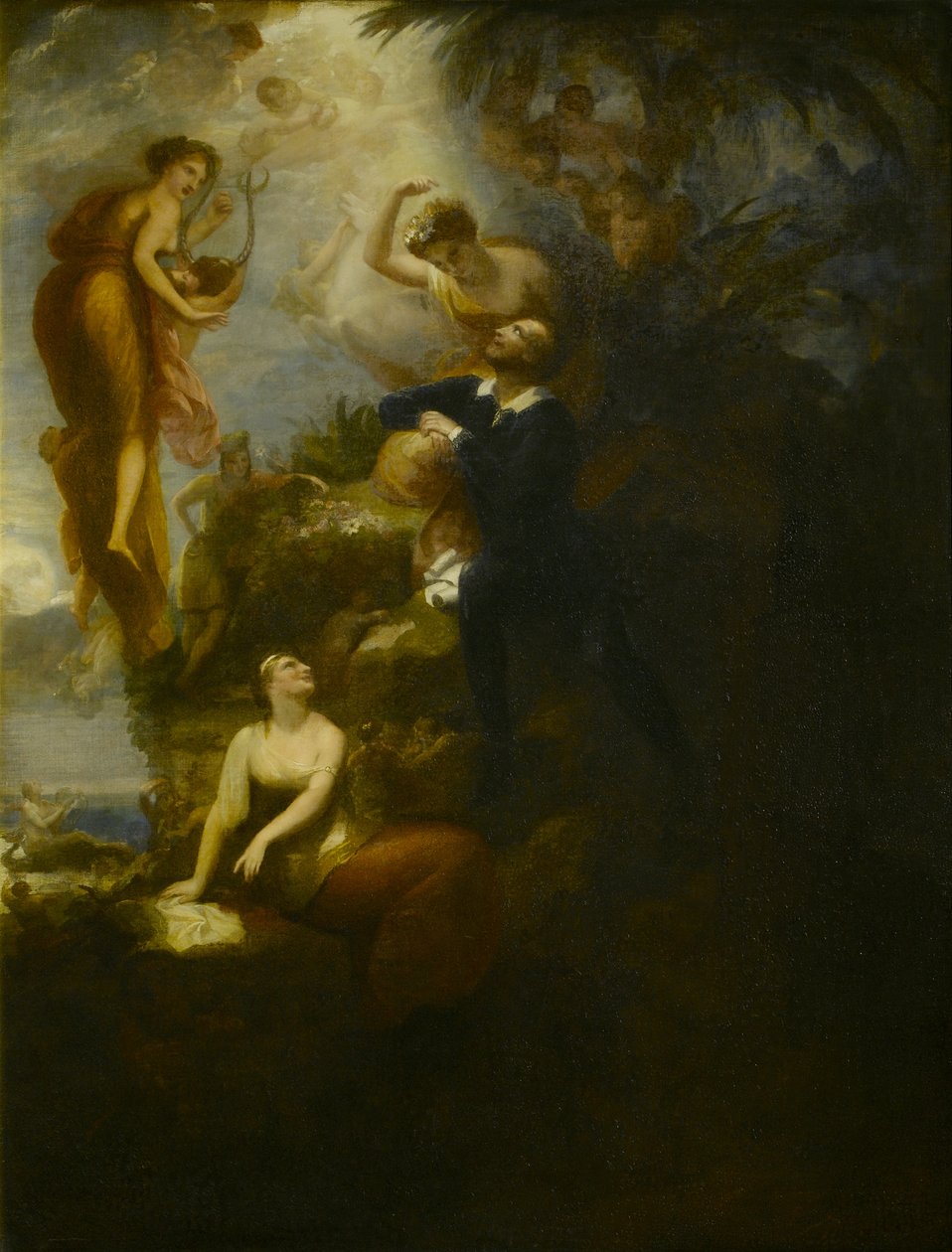 Die Vision von Shakespeare (1829-30) von Henry Howard