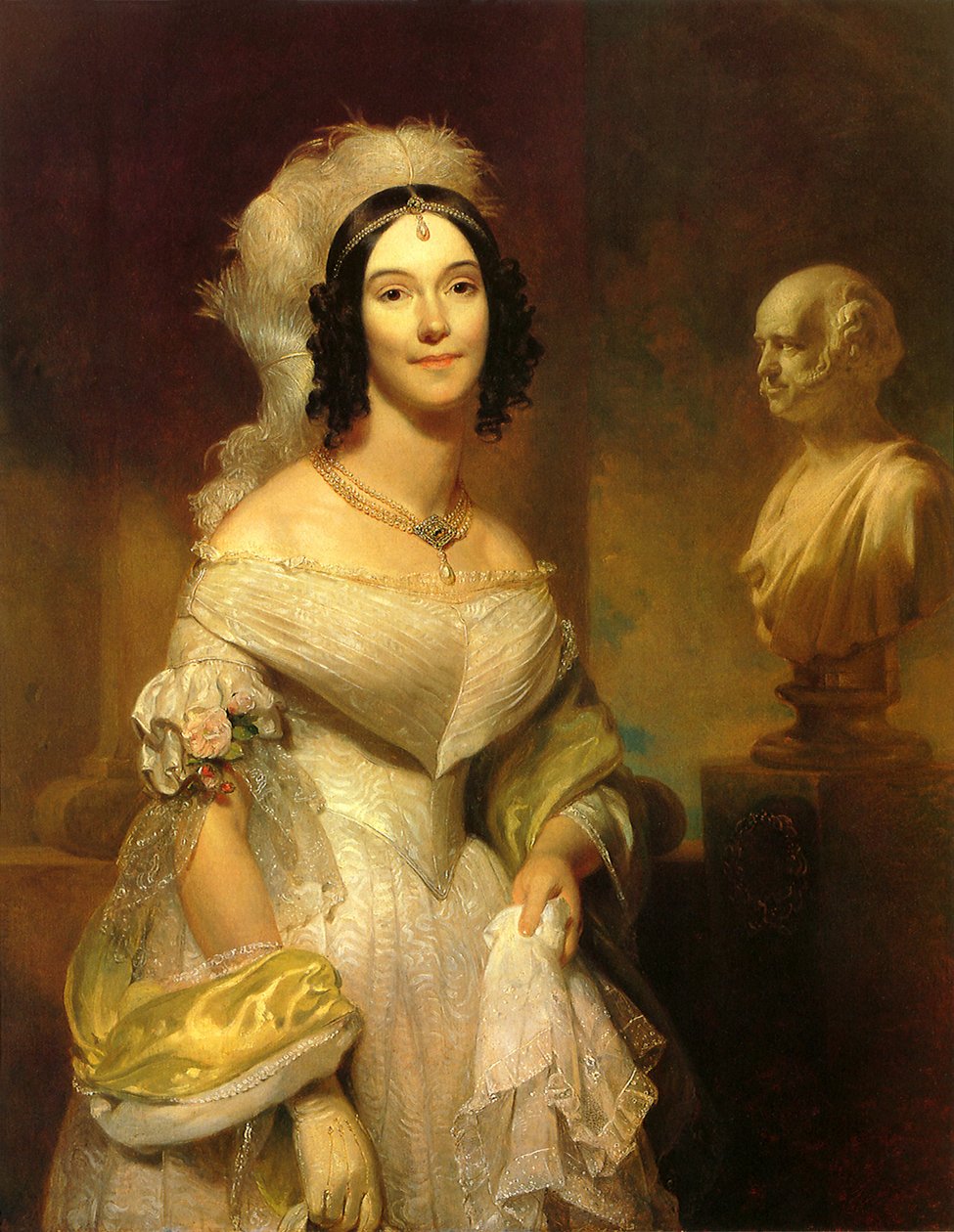Angelica Singleton Van Buren von Henry Inman