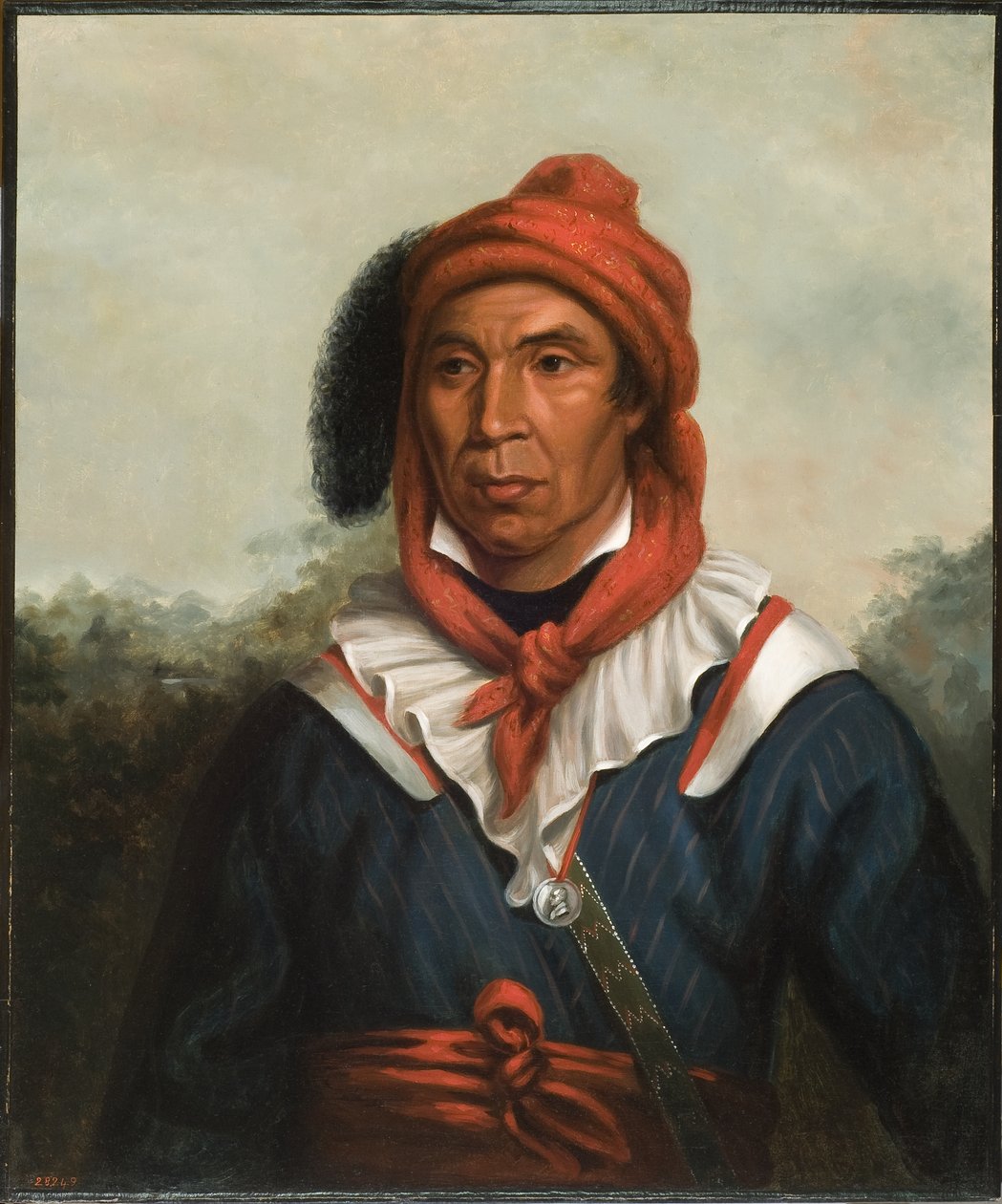 Julcee-Mathla (Seminole) von Henry Inman