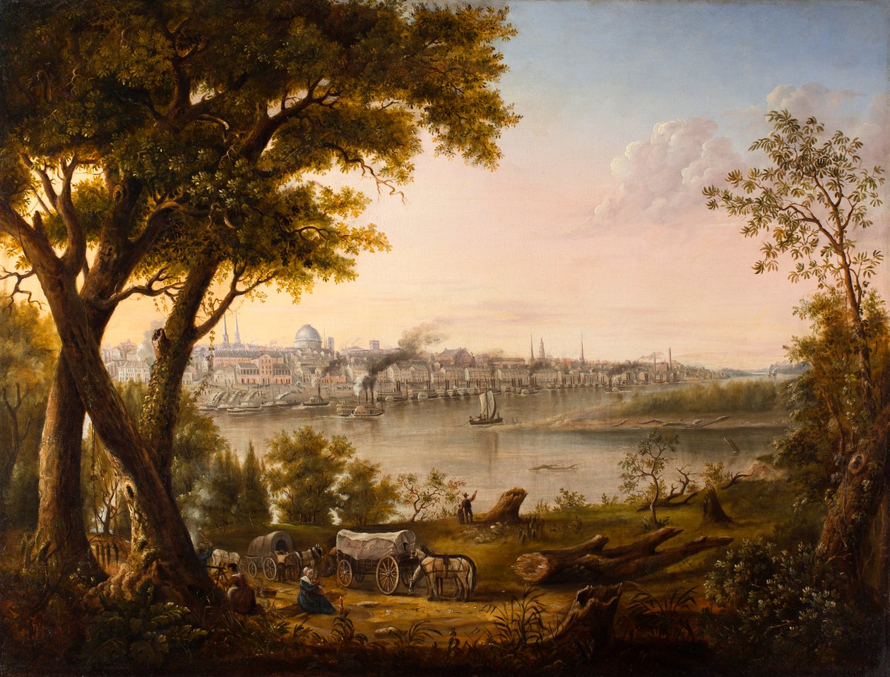 Saint Louis im Jahr 1846 von Henry Lewis