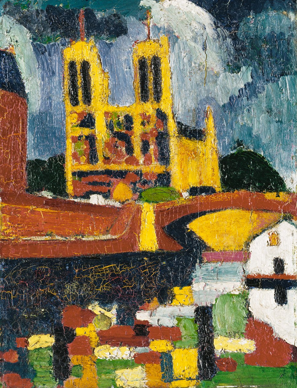 Notre Dame, ca. 1907 von Henry Lyman Saÿen
